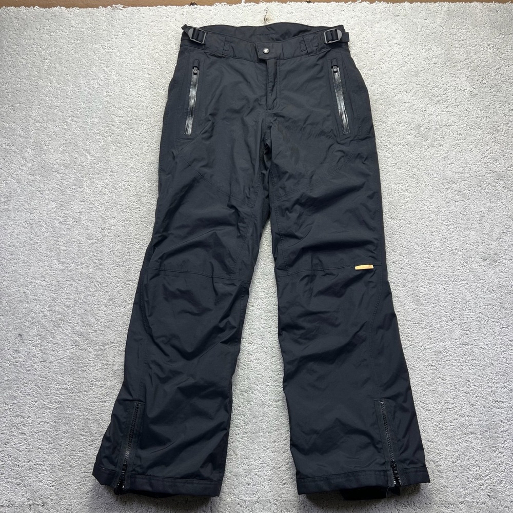 Columbia Titanium Snowboard Pants Youth 18/20 Black Down Insulated Ski Sporty